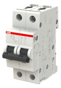 ABB S202-B16 Sicherungsautomat B-Char., 6 kA, 16A, 2P