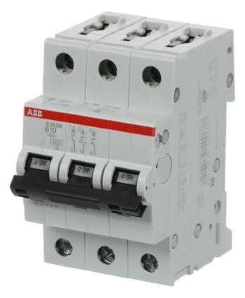 ABB S203M-B10 Sicherungsautomat B-Char., 10 kA, 10A, 3P