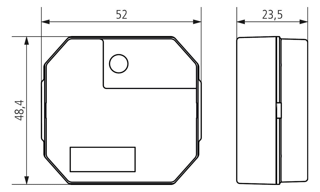 Theben ELPA 047 UP Treppenlichtschalter 250W LED 0,5-20Min elektronisch 0470002