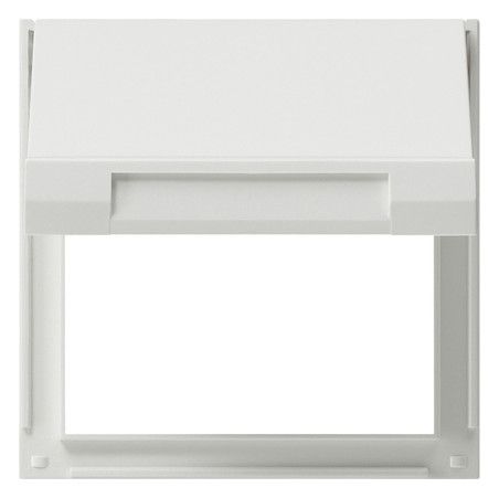 GIRA 065466 Adapterrahmen Klappdeckel TX_44 WG UP Reinweiß