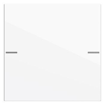 GIRA 575103 Wippenset 1fach Tastsensor4 System 55 Reinweiß glänzend