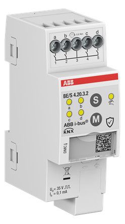 ABB BE/S4.20.3.2 Binäreingang 4f Kontaktabfrage manuelle 2CDG110276R0011