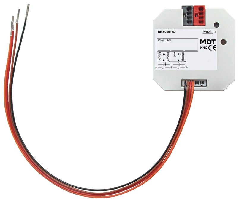 MDT BE-02001.02 Tasterinterface/Taster- schnittstelle 2fach UP potentialfrei