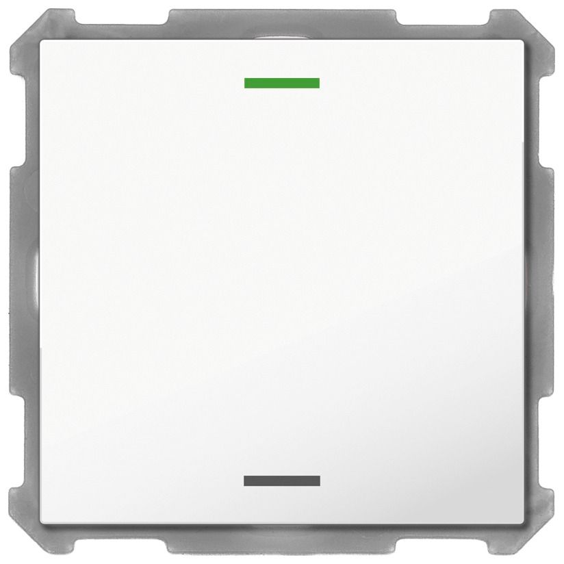 MDT BE-TAL63T1.01 Taster Light 63 1fach RGBW Temp. Studioweiß gl. Neutral