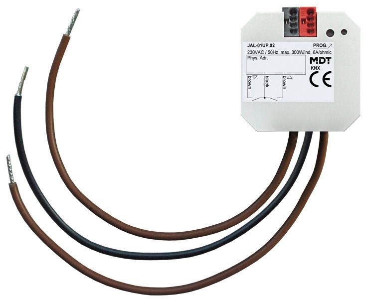 MDT JAL-01UP.02 Jalousieaktor 1fach UP 6A 230VAC