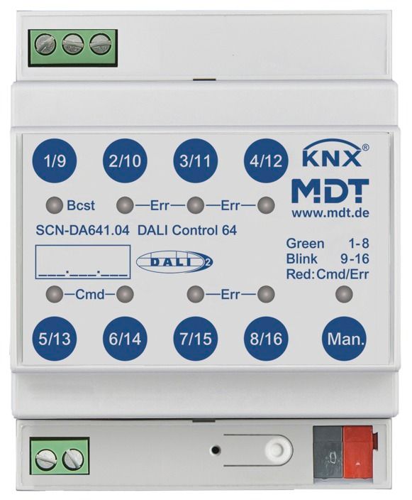 MDT SCN-DA641.04 DALI Control 64 Gateway 4TE REG