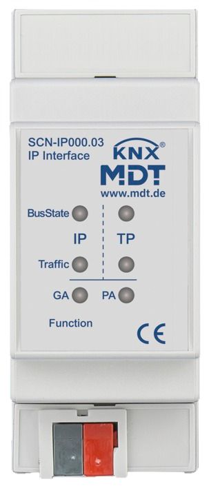 MDT SCN-IP000.03 IP Interface m.Email u.Zeitserverfunktion 2TE REG