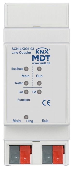MDT SCN-LK001.03 Bereichs-/Linienkoppler 2TE REG