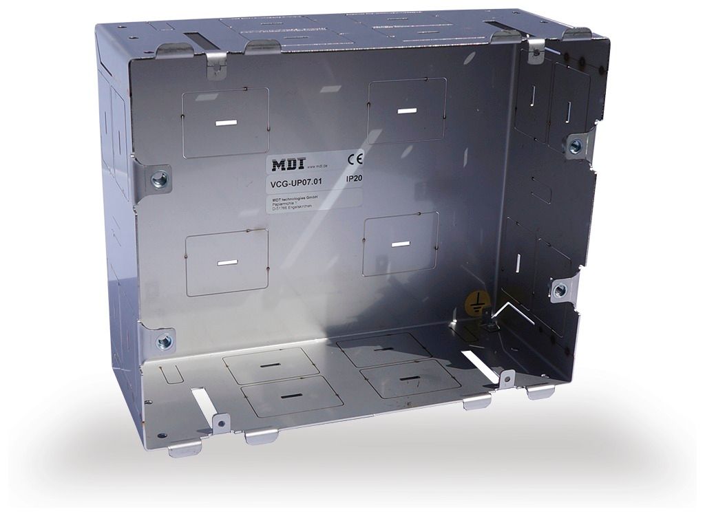 MDT VCG-UP07.01 VisuControl 7z Unterputzdose Metall
