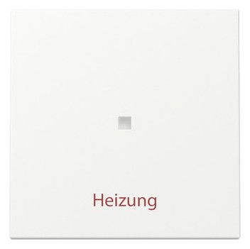 GIRA 367827 Wippe KF+Heizung Ein/Aus System 55 Reinweiß seidenmatt
