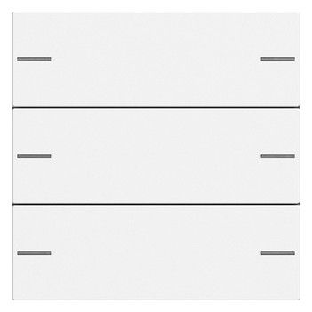 GIRA 575327 Wippenset 3fach Tastsensor4 System 55 Reinweiß seidenmatt