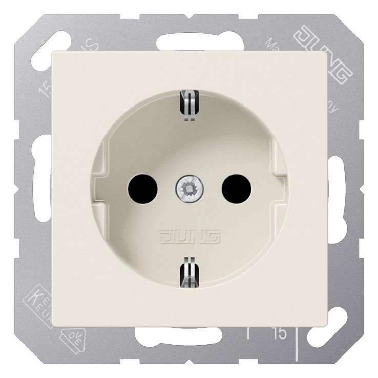 Jung A1520 SCHUKO Steckdose Serie A/AS weiß