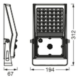 Ledvance ENDURA® FLOOD Solar Sensor 10 W 4000 K Solarbetriebene Flutlichter