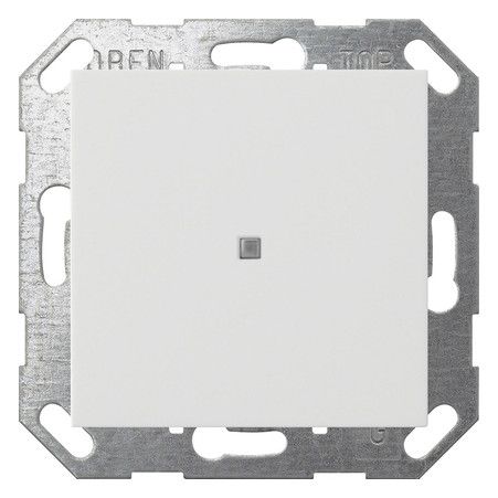 GIRA 517127 Taster Wippe 1fach OneKNX System 55 Reinweiß seidenmatt