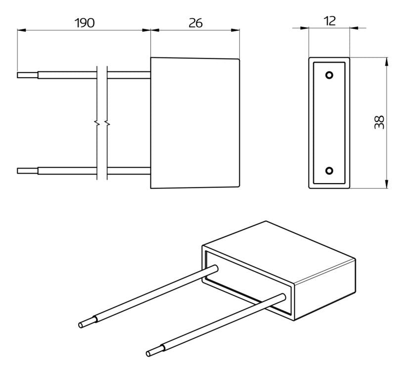 BEG 10880 RC-Löschglied weiß RC-Löschglied