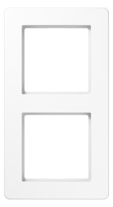 Jung AF582BFWW Rahmen 2f.bruchsicher f.waager.u.senkr.komb.