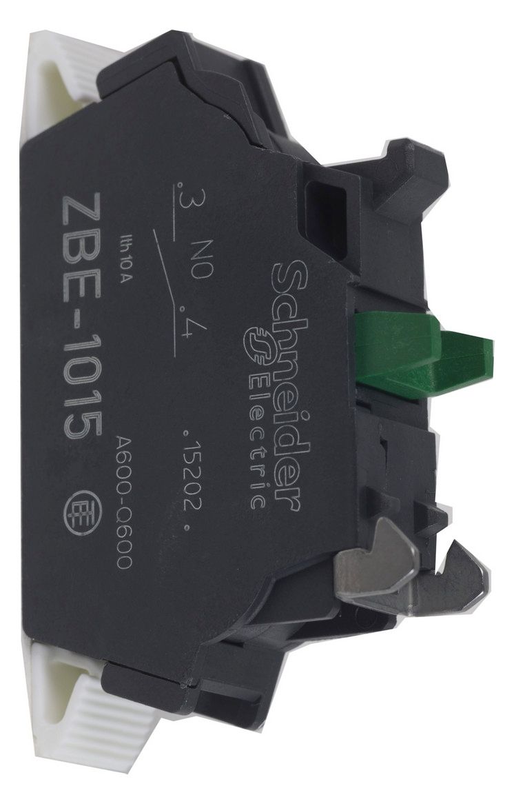 Schneider ZBE1015 Hilfsschalterblock 1S D22mm Spring Clamp