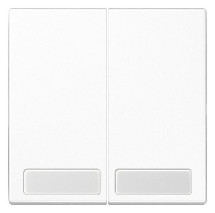 Jung LS995NAWW Wippe Serienschalter Schriftfeld alpinweiß