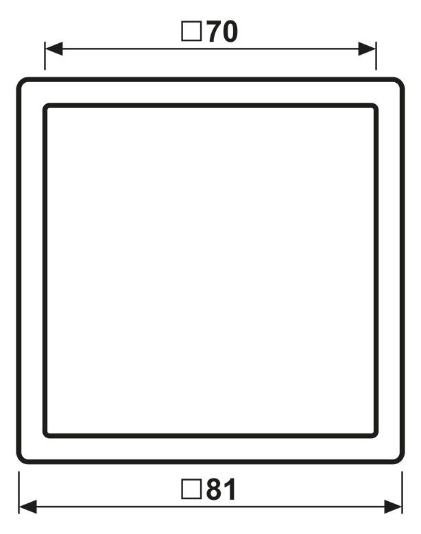 Jung AL2981AN Rahmen 1fach LS/FD-design Aluminium anthrazit