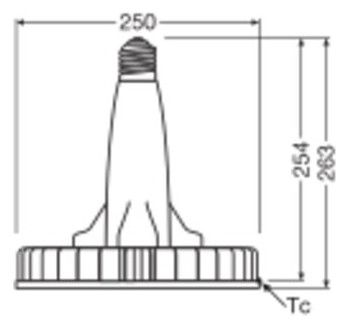 Ledvance HID LED HB 21000lm 150W 4000K E40 LED-Ersatz HID f.Hallenleuchten 250W