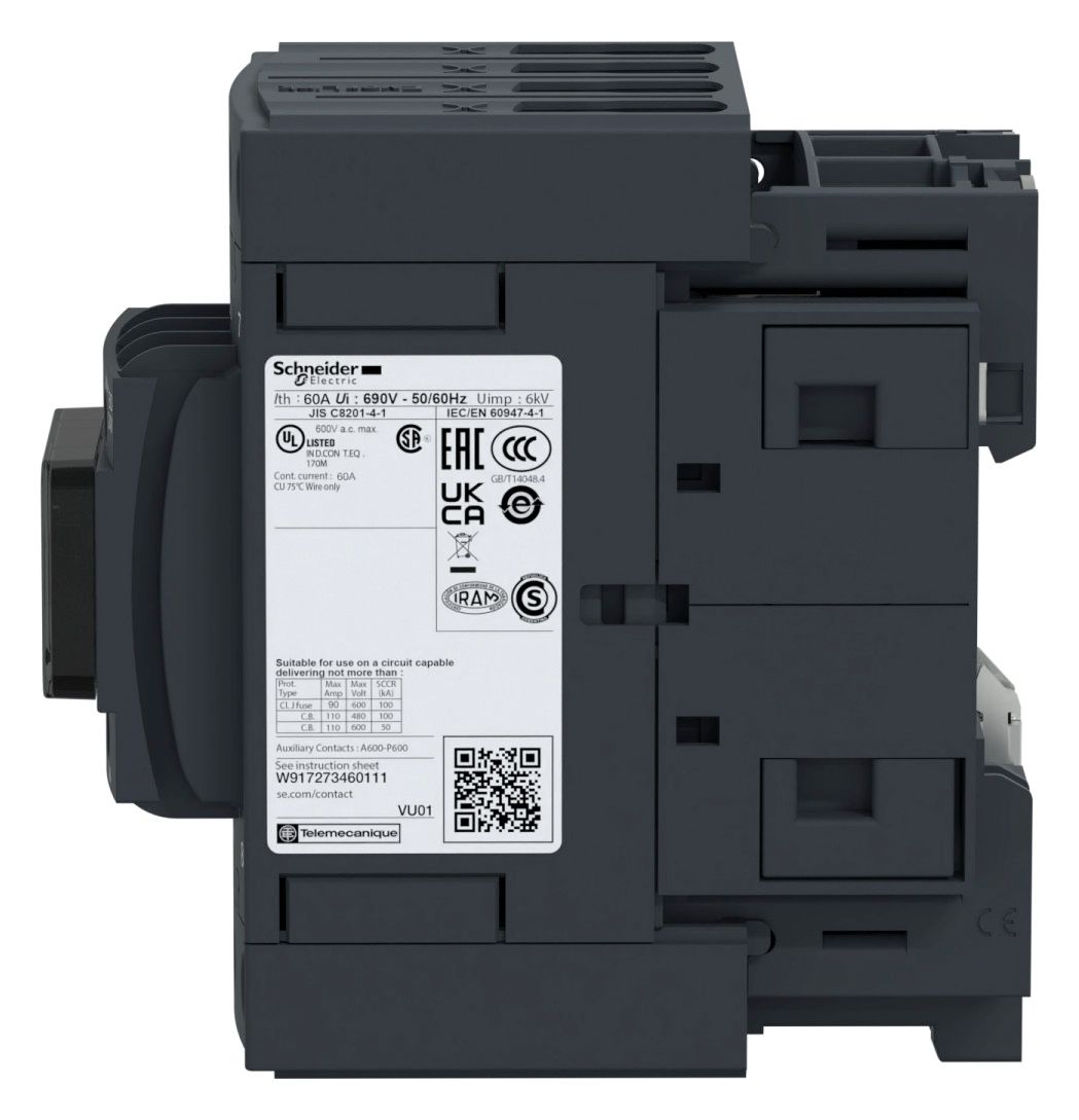 Schneider LC1DT60AP7 Leistungsschütz 4p 1S1Ö 60A AC1 230VAC