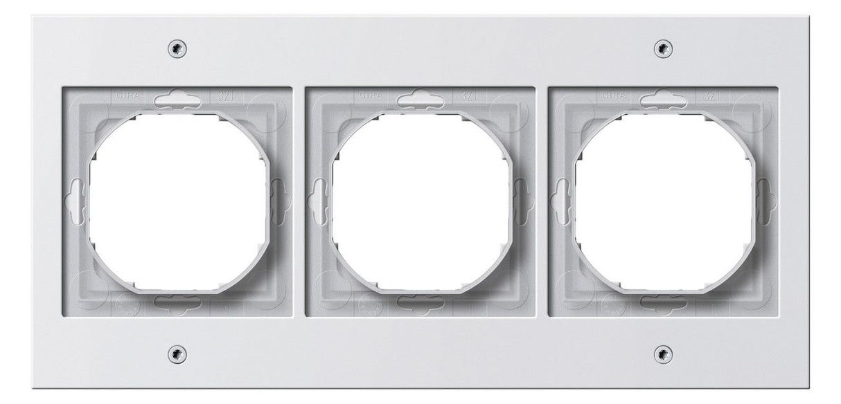 GIRA 021366 Abdeckrahmen 3fach TX_44 WG UP Reinweiß
