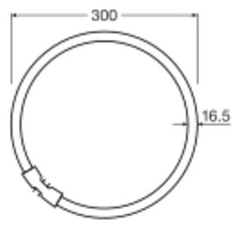 Ledvance LED T5 FC 40/55 EXTERNAL 21.5W 840 2GX13 dimmbar, für EXTERNAL-Treiber