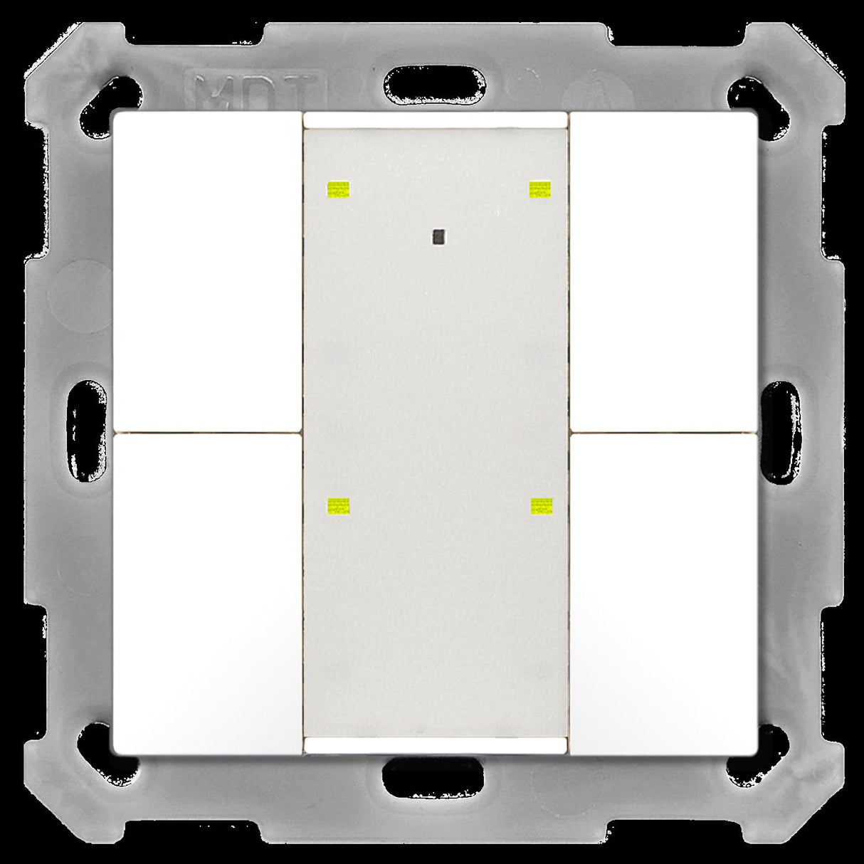 MDT BE-TA55P4.G2 Taster Plus 55 Plus 4fach Reinweiß glänzend