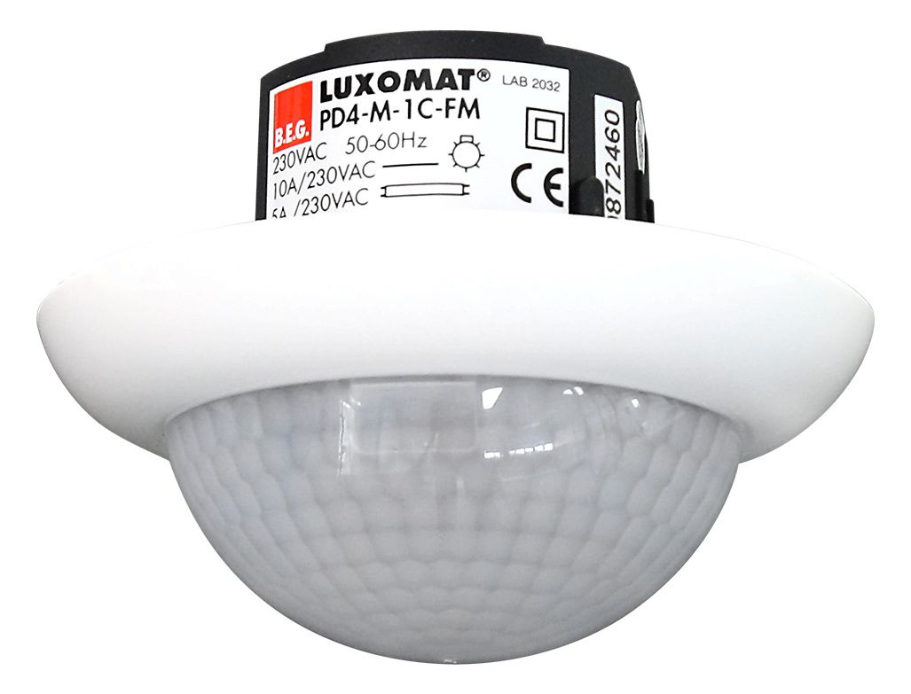BEG 92575 PD4-M-1C-UP weiß LUXOMAT Präsenzmelder