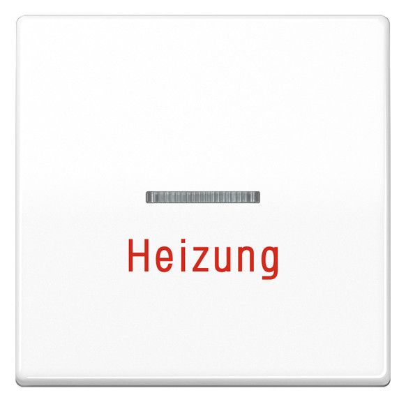 Jung AS591HWW Wippe Heizung Notschalter m.Lichtleiter Serie AS alpinweiß