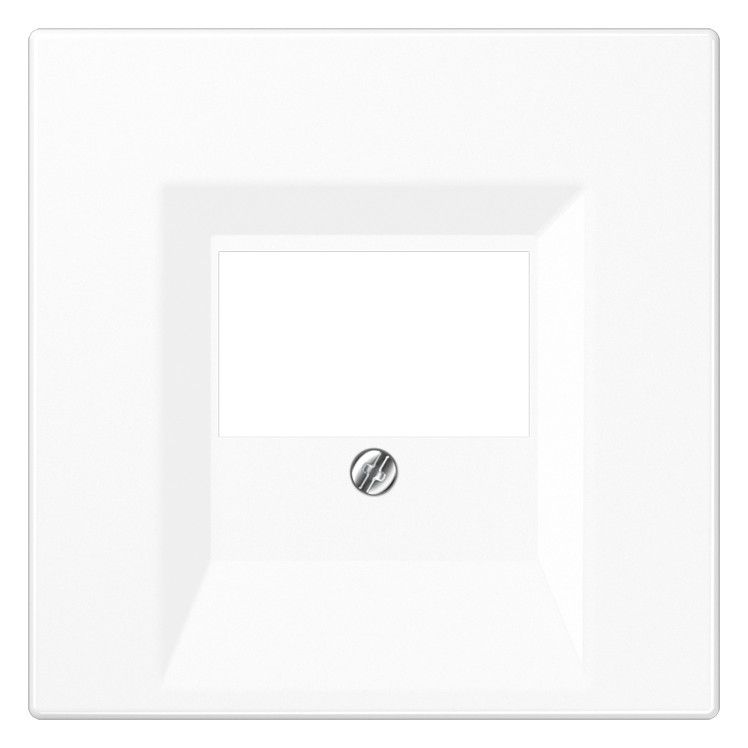 Jung LS969TWW Abdeckung f.TAE alpinweiß TAE-Fernmelde-Anschlussdose und Kombinat