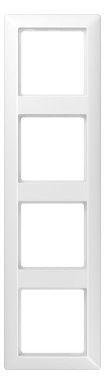 Jung AS584WW Rahmen 4fach Serie AS alpinweiß