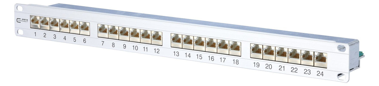 Metz 130855-E E-DAT Cat.6 24x8(8) 1HE LSA Cat.6 Patchfeld