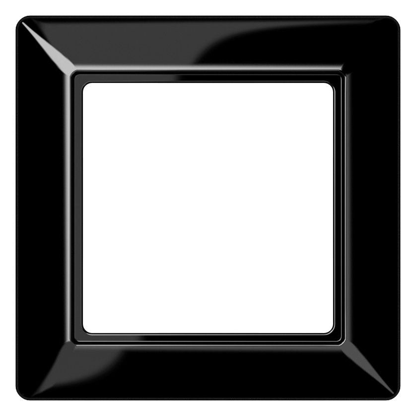 Jung AS581SW Rahmen 1fach Serie AS schwarz