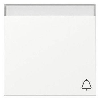GIRA 367327 Wippe Symbol Klingel+BSF System 55 Reinweiß seidenmatt