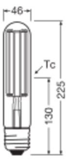 Ledvance NAV LED FIL V 7000LM 41W 727 E40 2700K LED-Ersatz von NAV f.Außen