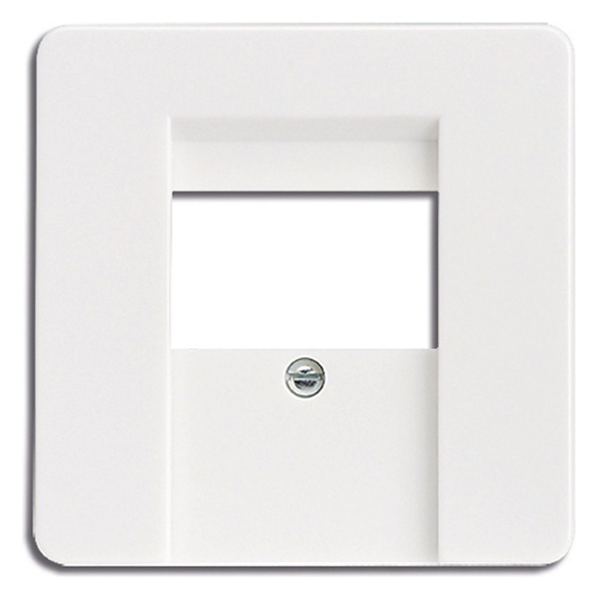 Elso 226014 Zentralplatte für TAE-Dose reinweiß