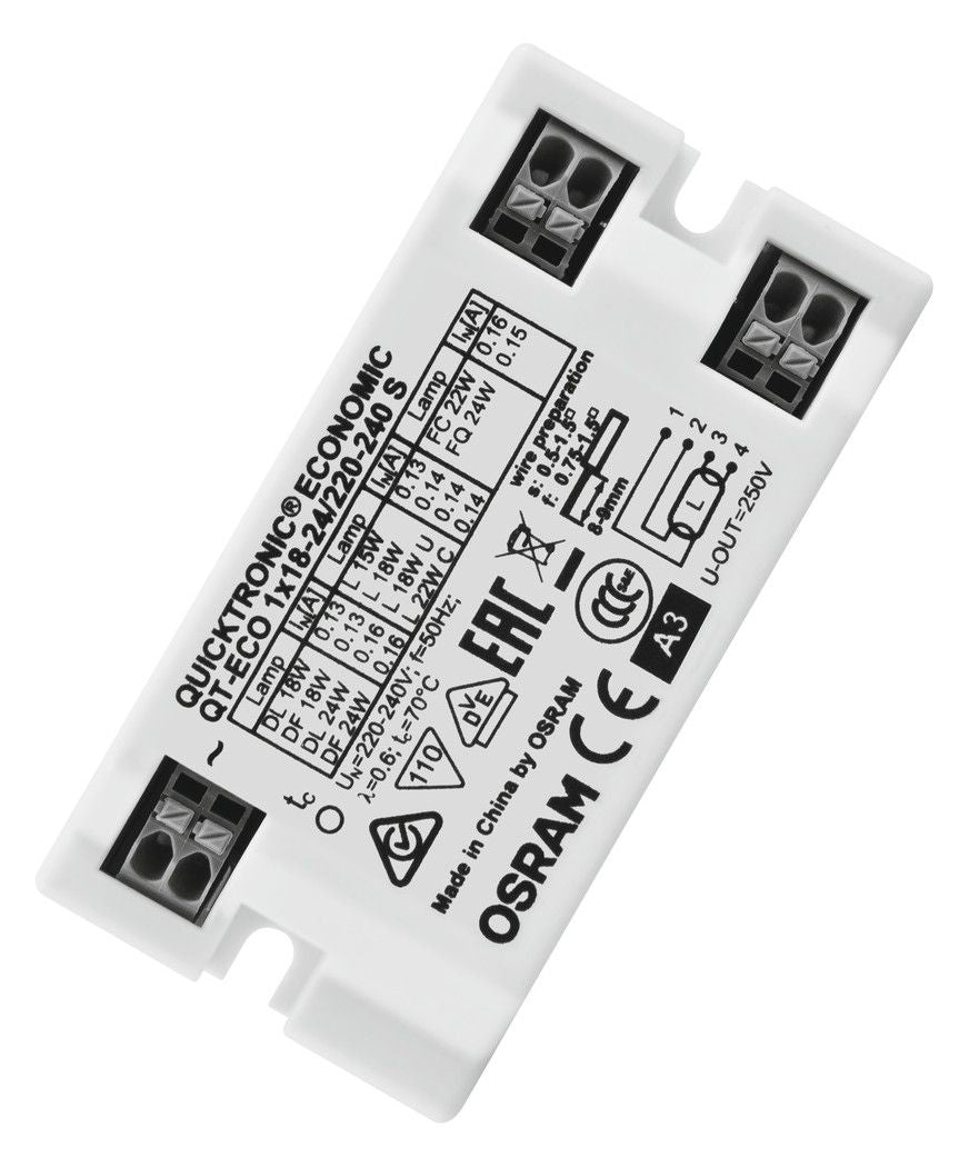 Osram QT-ECO 1x18-24W 220-240V S UNV1 80x40x22 QUICKTRONIC Vorschaltgerät