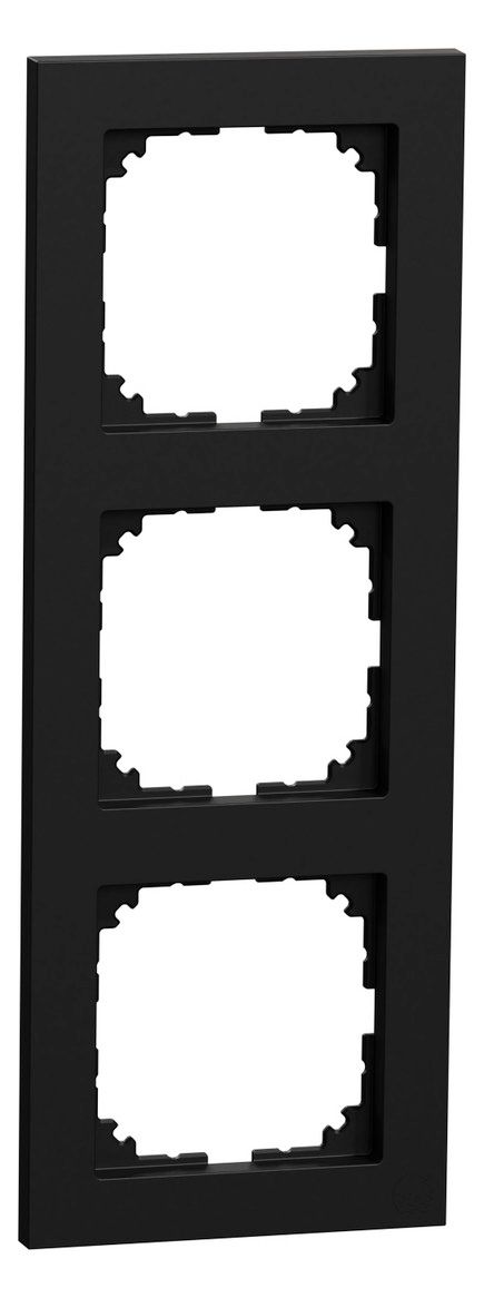 Mert MEG 4030-3603 M-Pure-Rahmen 3fach schwarz matt