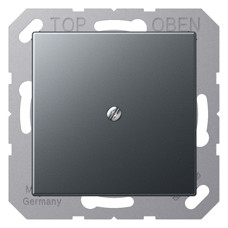 Jung A590BFAANM Leitungsauslass+Tragring m.Zugentlastung bruchs. Serie A anthr.mt