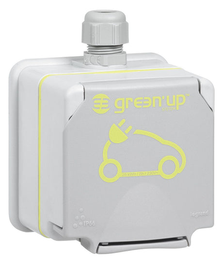 Legrand SAT00194 Green Up Schuko Steckdose Plexo66 2P+E f.AP Montage IP44