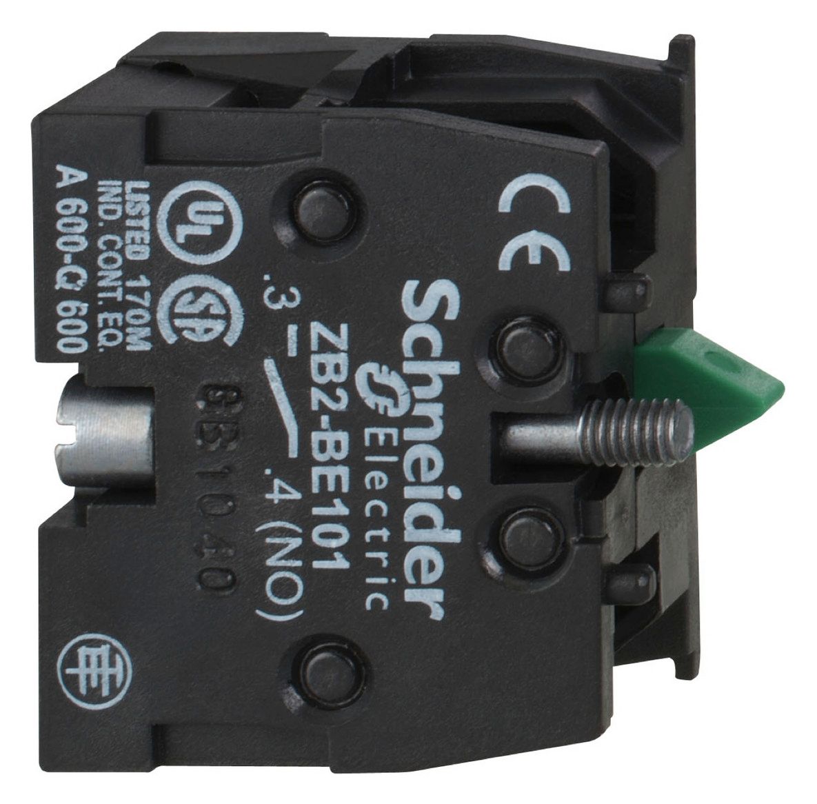 Schneider ZB2BE101 Hilfsschalter 1S o.Rastung o.Sprungfunktion Frontmontage