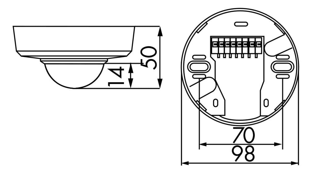 BEG 92152 PD2-S-AP weiß LUXOMAT Slave-Gerät