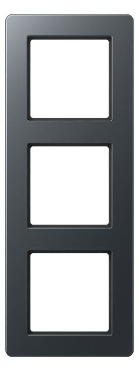 Jung AF583BFANM Rahmen 3f.bruchsicher f. waager.u.senkr.komb.