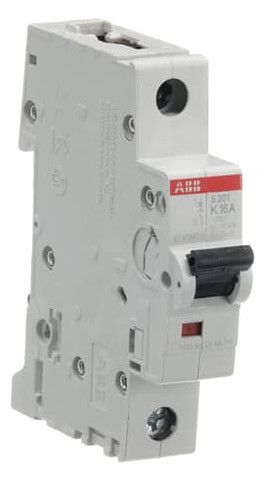 ABB S201-K16 Sicherungsautomat K-Char., 6 kA, 16A, 1P