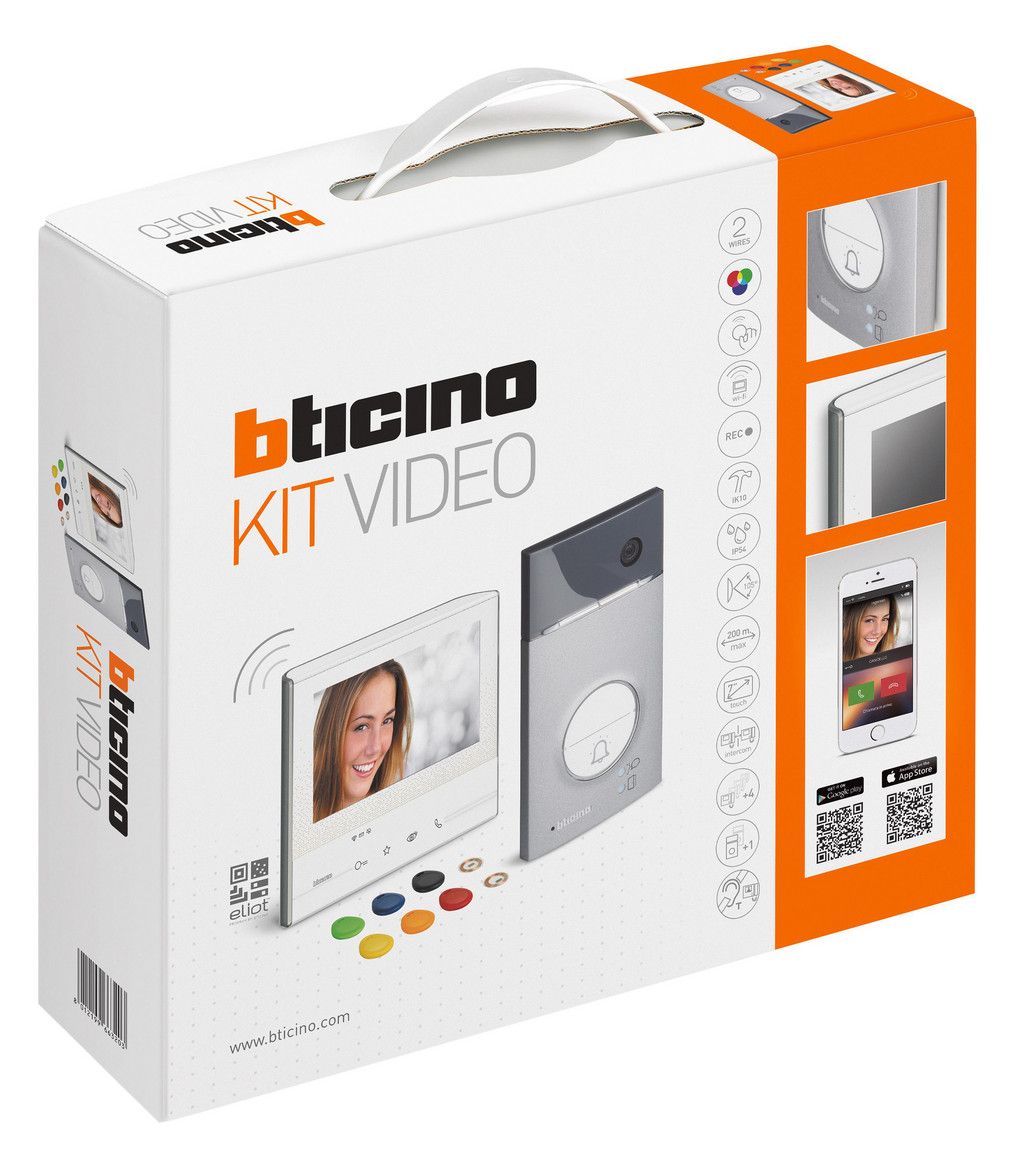 BTicino 363911 Flex'ONE Video-Set m.Tür- station LINEA3000+CLASSE300 X13E