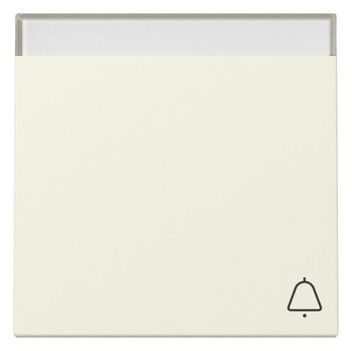 GIRA 367301 Wippe Symbol Klingel+BSF System 55 Cremeweiß glänzend