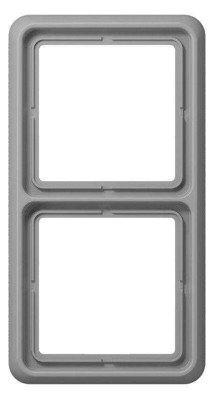 Jung CD582GR Rahmen 2fach grau