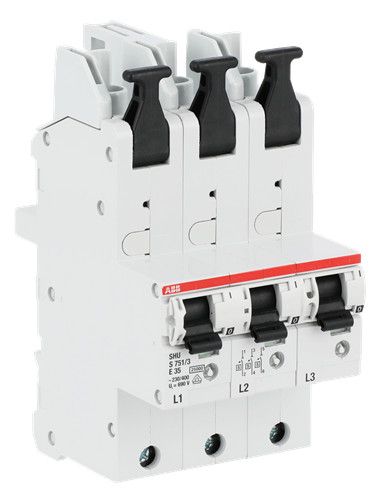 ABB S751/3-E35 3x1pol L1/L2/L3 35A 25kA Hauptsicherungs-Automat 2CDS781001R4352