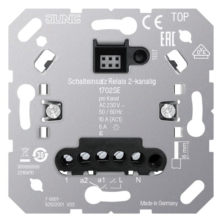 Jung 1702SE Schalteinsatz Rela